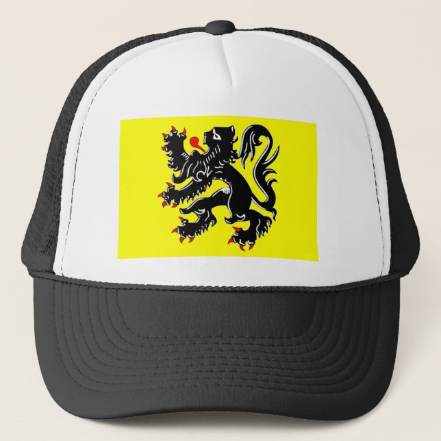 Gorra De Camionero León de Flandes Leeuw van Vlaanderen (Anverso)