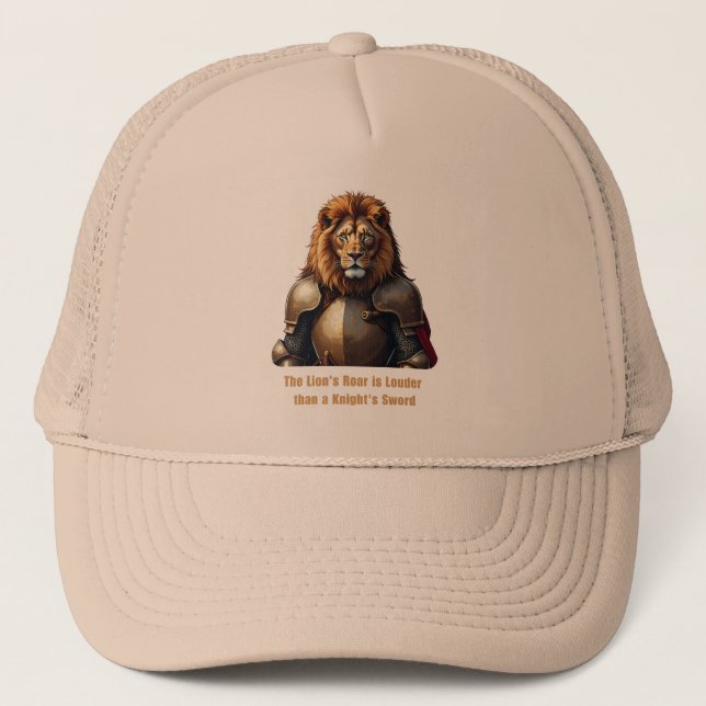 Gorra De Camionero León de Knight (Anverso)