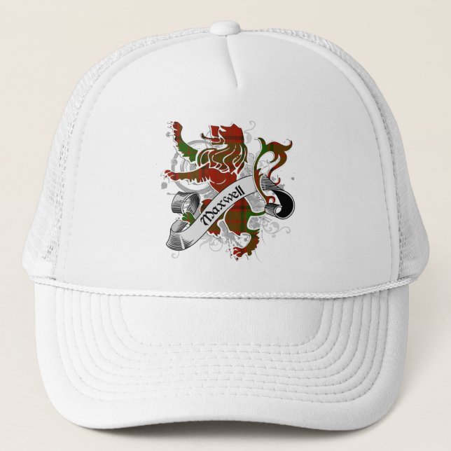 Gorra De Camionero León de Maxwell Tartan (Anverso)