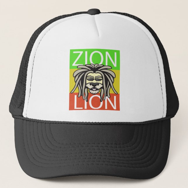 GORRA DE CAMIONERO LEÓN DE ZION (Anverso)