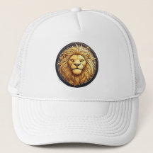 León Dorado Dentro del Círculo Cósmico