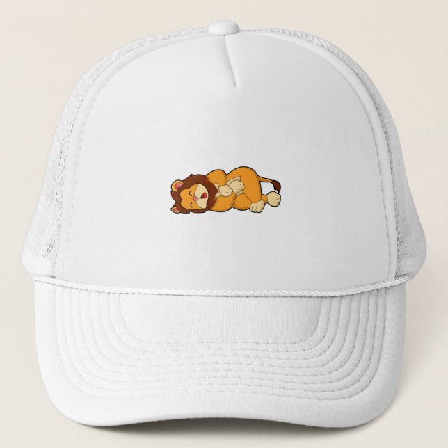 Gorra De Camionero León durmiendo (Anverso)