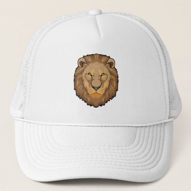 Gorra De Camionero León enojado (Anverso)