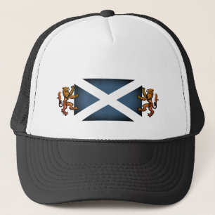 Gorra De Camionero León escocés y bandera escocesa, Escocia/moda