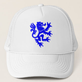 Gorra De Camionero León heráldico 01 - Azul