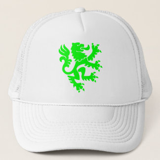 Gorra De Camionero León heráldico 01 - Verde