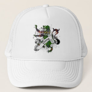 Gorra De Camionero León joven del tartán