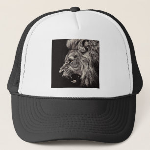 Gorra De Camionero León masculino enojado