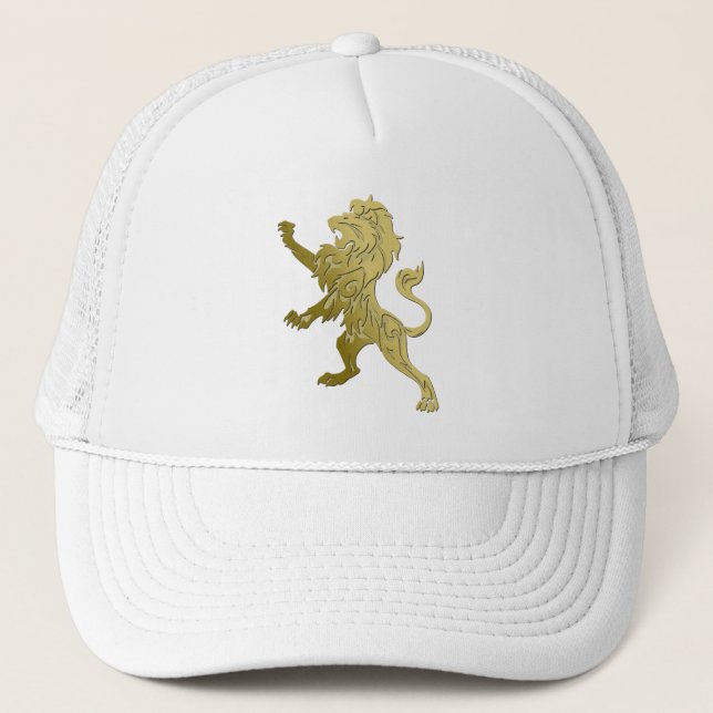 Gorra De Camionero León real de oro (Anverso)