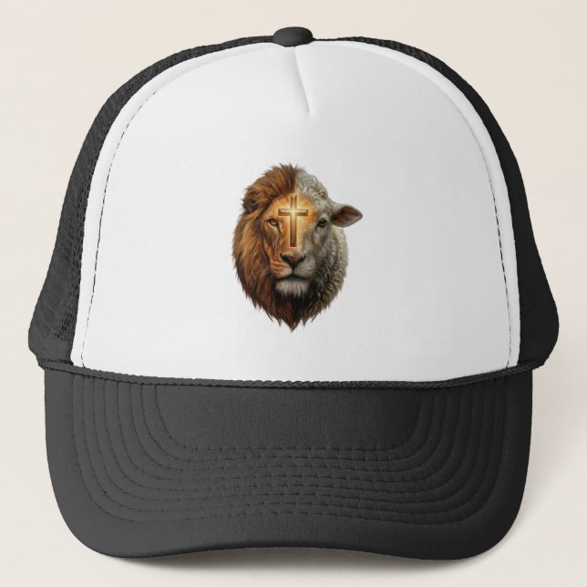 Gorra De Camionero León y Cordero (Anverso)