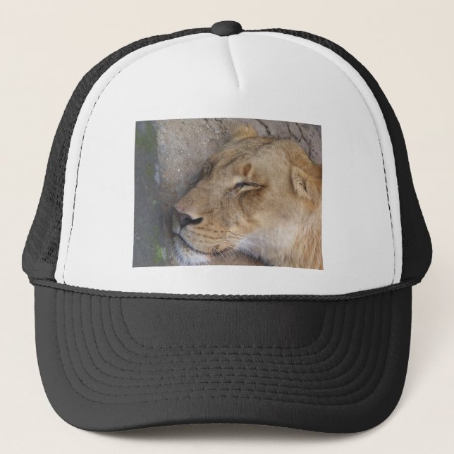 Gorra De Camionero Leona durmiendo (Anverso)