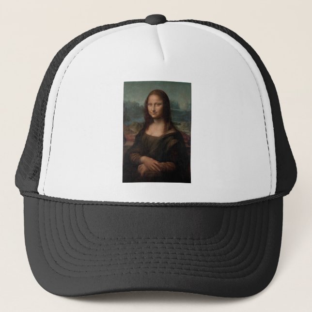 Gorra De Camionero Leonardo da Vinci Mona Lisa Classic (Anverso)