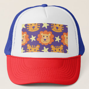 Gorra De Camionero Leones y tigres personalizados: Vintage
