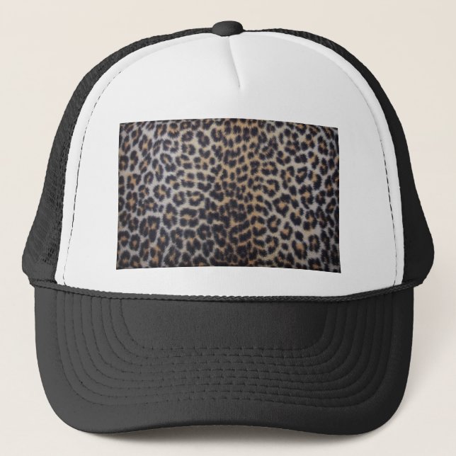 Gorra De Camionero Leopard Fur (Anverso)