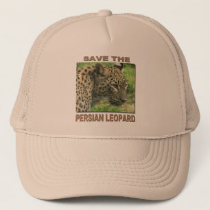 Gorra De Camionero Leopardo persa