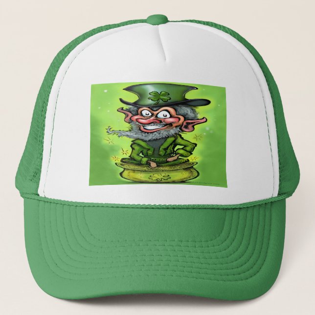 Gorra De Camionero Leprechaun (Anverso)