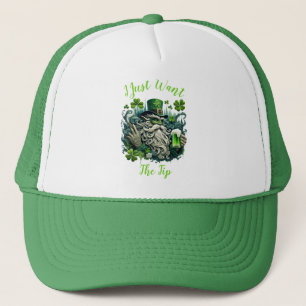 Gorra De Camionero Leprechaun caprichoso Salvando A Uno Frío