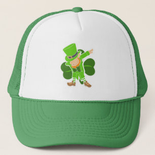 Gorra De Camionero Leprechaun Dab Dance St Patricks