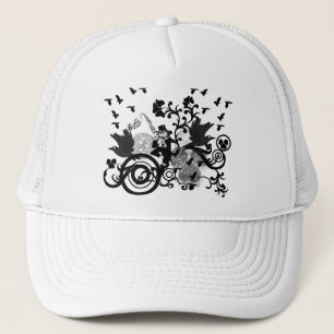 Gorra De Camionero Leprechaun en negro