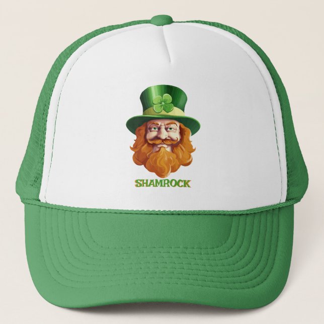 Gorra De Camionero Leprechaun Hideaway (Anverso)