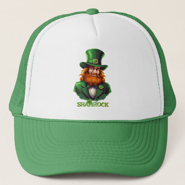 Gorra De Camionero Leprechaun Hideaway (Anverso)