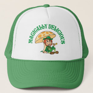 Gorra De Camionero Leprechaun mágico delicioso