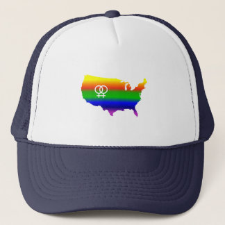 Gorra De Camionero lesb     sq white.png   de los estados del arco