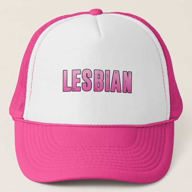 Gorra De Camionero lesbiana (Anverso)