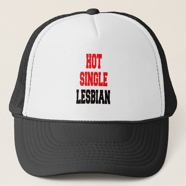 Gorra De Camionero Lesbiana individual caliente (Anverso)
