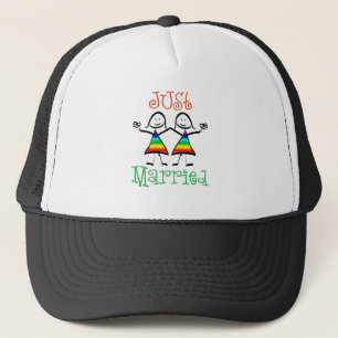 Gorra De Camionero Lesbiana recién casada