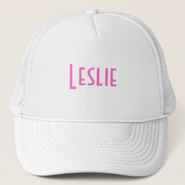 Gorra De Camionero Leslie