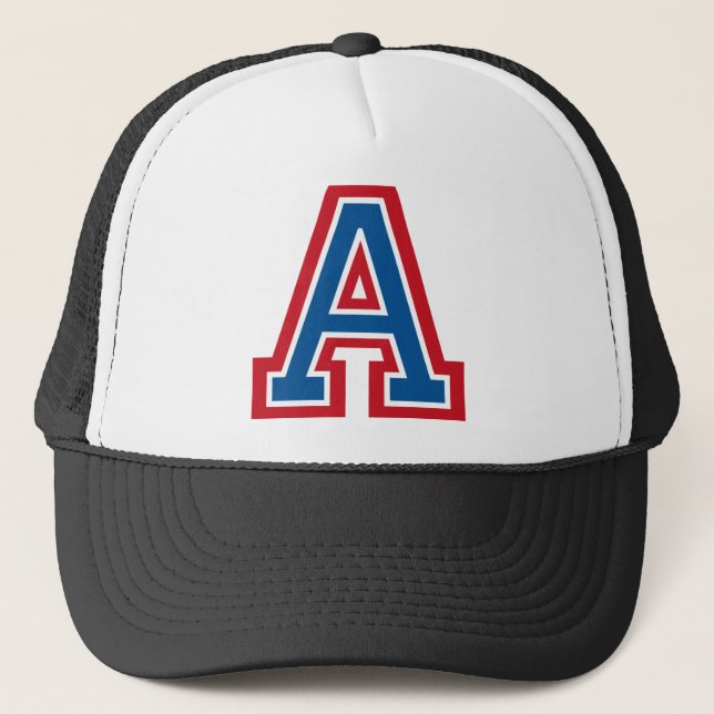 Gorra De Camionero Letra 'A' (Anverso)