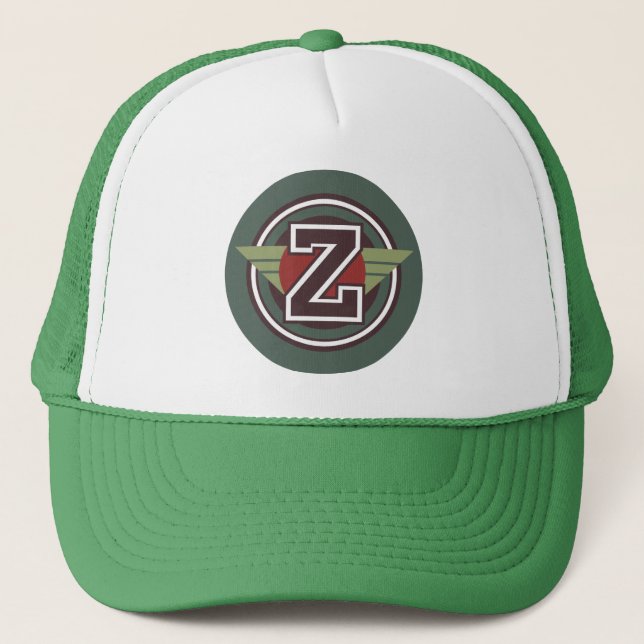 Gorra De Camionero Letra alada "Z" (Anverso)