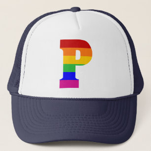 Gorra De Camionero Letra arco iris P