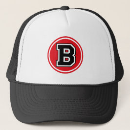Gorra De Camionero Letra "B"