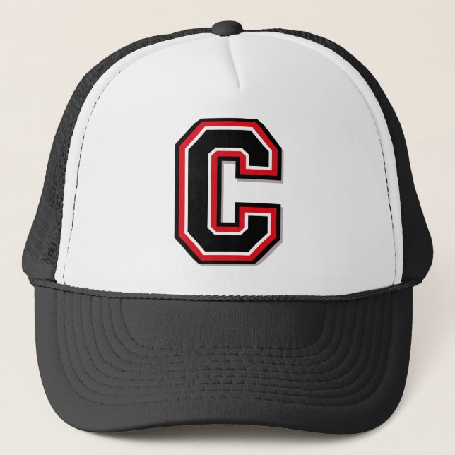 Gorra De Camionero Letra "C" (Anverso)
