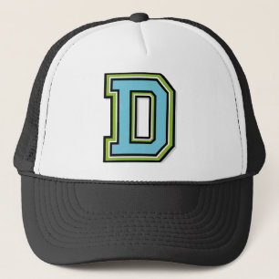Gorra De Camionero Letra "D"