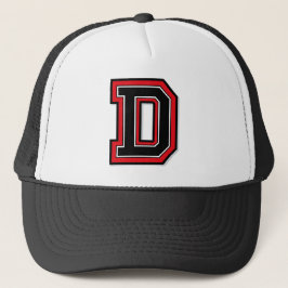 Gorra De Camionero Letra "D" monogramada
