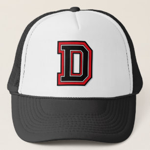 Gorra De Camionero Letra "D" monogramada