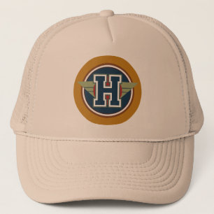 Gorra De Camionero Letra de encargo "H "