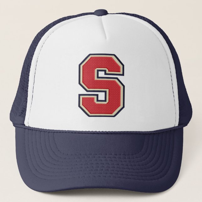 Gorra De Camionero Letra de variación "S" (Anverso)