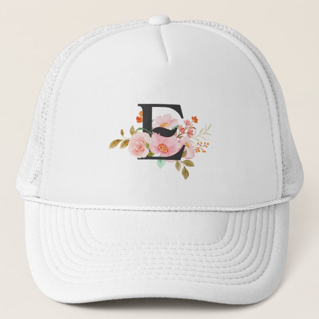 Gorra De Camionero Letra E (Anverso)