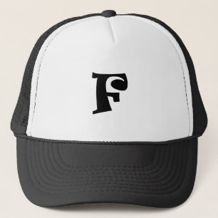 Gorra De Camionero Letra F_large