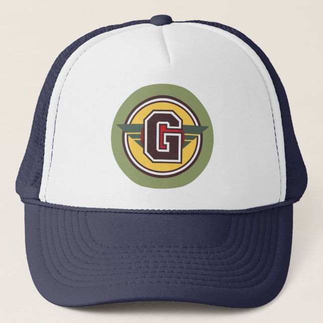 Gorra De Camionero Letra "G " (Anverso)