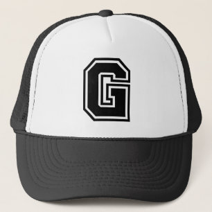 Gorra De Camionero Letra "G" Clásica