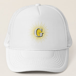 Gorra De Camionero Letra G - símbolo masónico