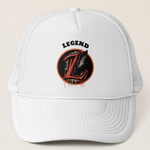 Gorra De Camionero Letra graffiti monograma "L" Personalizable