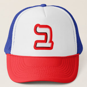 Gorra De Camionero Letra hebrea "Beis, apuesta "