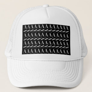 Gorra De Camionero Letra inicial A de monograma