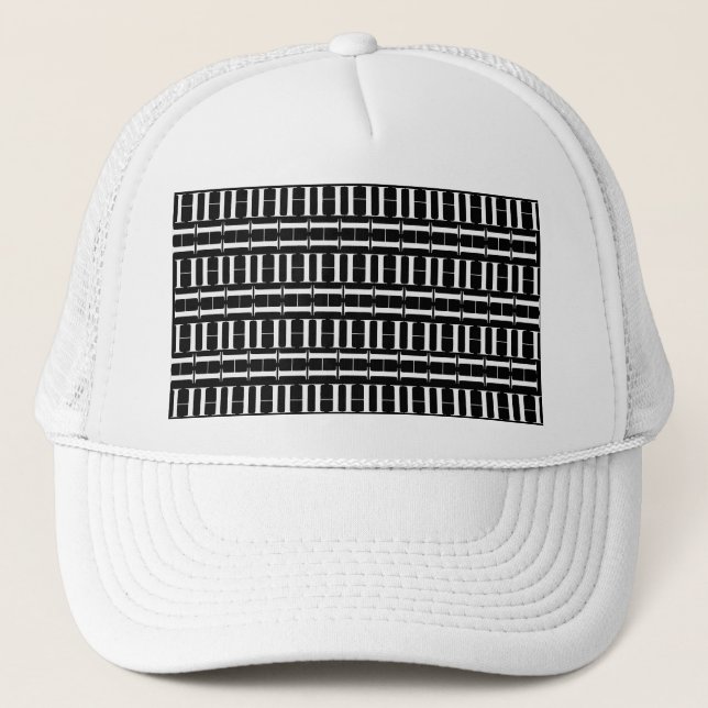 Gorra De Camionero Letra inicial monograma H (Anverso)